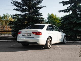 2013 Audi A4 IV (B8) Рестайлинг, белый, 1213000 рублей, вид 4