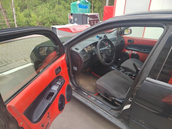 2005 Mitsubishi Lancer IX, чёрный, 210000 рублей - вид 8