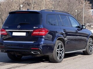 2018 Mercedes-Benz GLS 350 d I (X166), синий, 5500000 рублей, вид 4
