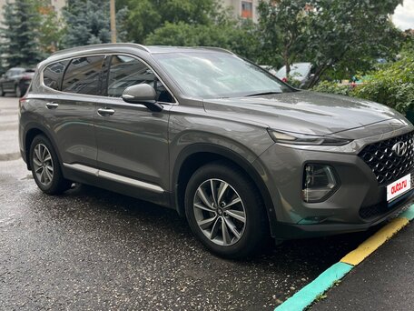 2019 Hyundai Santa Fe IV, серый, 2867623 рублей, вид 1