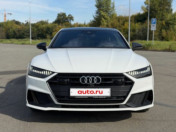 2021 Audi A7 45 TFSI II (4K), белый, 4480000 рублей - вид 1