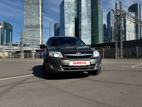 2013 Lada (ВАЗ) Granta I, серый, 330000 рублей, вид 1
