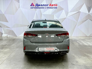 2018 Hyundai Sonata VII (LF) Рестайлинг, серый, 1770000 рублей, вид 5