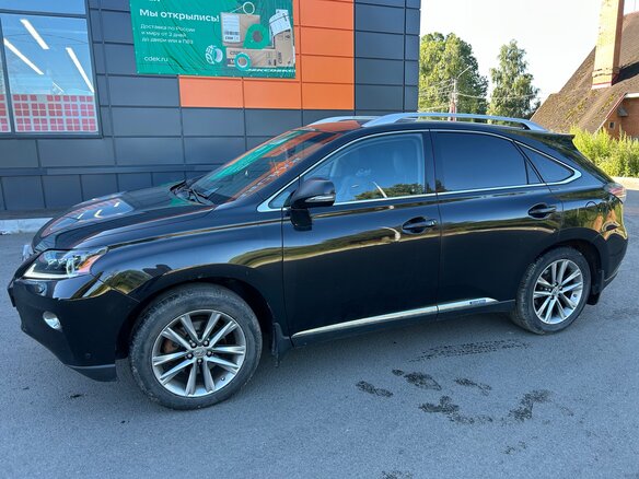 2013 Lexus RX 450h III Рестайлинг, чёрный, 2200000 рублей - вид 4