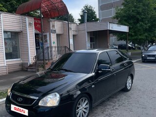 2009 Lada (ВАЗ) Priora I, чёрный, 330000 рублей, вид 1