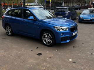 2018 BMW X1 20i xDrive II (F48), синий, 3280000 рублей, вид 5