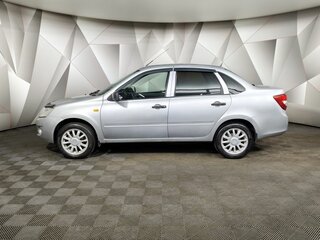 2014 Lada (ВАЗ) Granta I, серебристый, 369000 рублей, вид 5