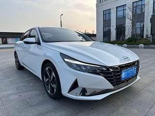 2021 Hyundai Elantra VII (CN7), белый, 1470000 рублей, вид 1