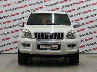 2007 Toyota Land Cruiser Prado 120 Series, белый, 1795170 рублей, вид 2
