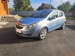 2008 Opel Corsa D, голубой, 380000 рублей, вид 1
