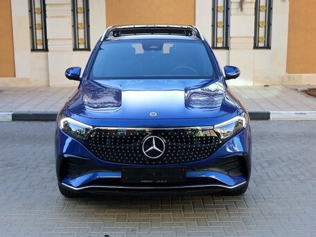 2025 Mercedes-Benz EQB 350 I Рестайлинг, синий, 6700000 рублей, вид 2