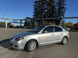 2008 Mazda 3 5-speed I (BK) Рестайлинг, серебристый, 525000 рублей, вид 1