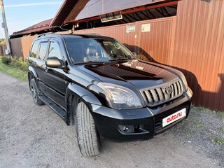2008 Toyota Land Cruiser Prado 4-speed 120 Series Рестайлинг, чёрный, 2250000 рублей, вид 2