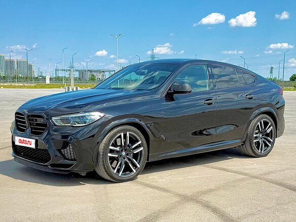 2020 BMW X6 M50i III (G06), чёрный