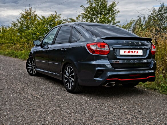 2024 Lada (ВАЗ) Granta Sport I Рестайлинг, серый - вид 5