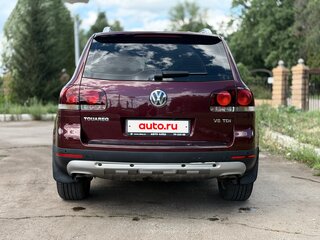 2009 Volkswagen Touareg I Рестайлинг, пурпурный, 1270000 рублей, вид 4