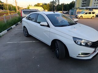 2016 Lada (ВАЗ) Vesta I, белый, 590000 рублей, вид 1