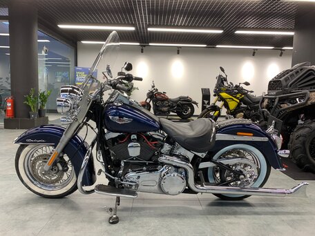 2013 Harley-Davidson Softail Deluxe, синий, 1071000 рублей, вид 2