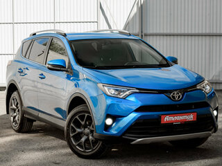 2016 Toyota RAV4 IV (XA40) Рестайлинг, синий, 2150000 рублей, вид 3
