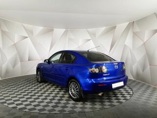 2007 Mazda 3 I (BK) Рестайлинг, синий, 395950 рублей, вид 4