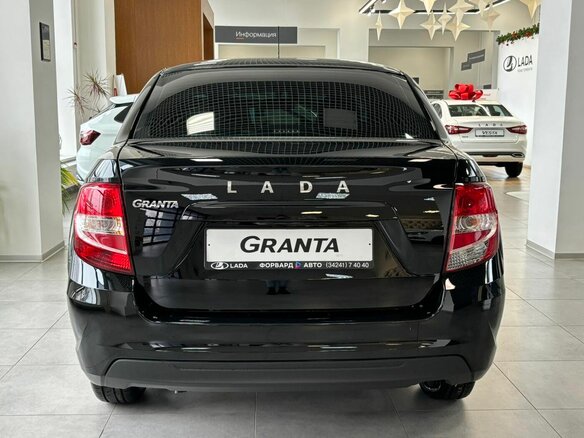 2026 Lada (ВАЗ) Granta I Рестайлинг, чёрный - вид 2