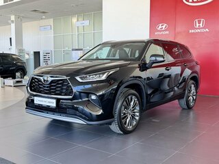 2026 Toyota Highlander IV (XU70), чёрный, 5649000 рублей, вид 3
