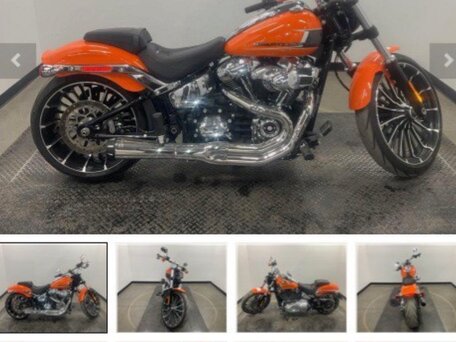 2023 Harley-Davidson Breakout, оранжевый, 2800000 рублей, вид 3