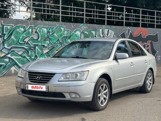 2009 Hyundai Sonata V (NF) Рестайлинг, серебристый, 535000 рублей, вид 4