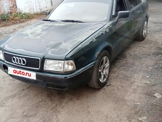 1991 Audi 80 V (B4), зелёный, 130000 рублей, вид 2