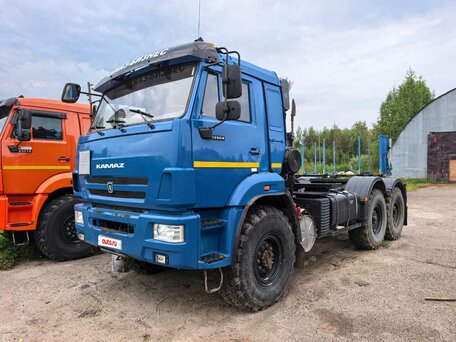 2021 КамАЗ 43118, синий, 4950000 рублей, вид 1