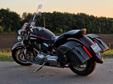 2006 Yamaha XVS1100, красный, 475000 рублей, вид 1