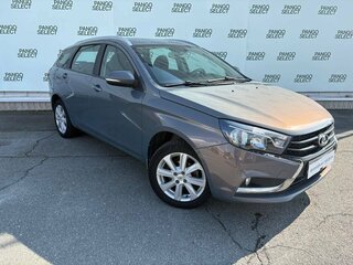 2021 Lada (ВАЗ) Vesta SW I, серый, 820000 рублей, вид 3