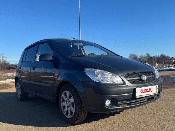 2008 Hyundai Getz I Рестайлинг, серый, 450000 рублей - вид 1