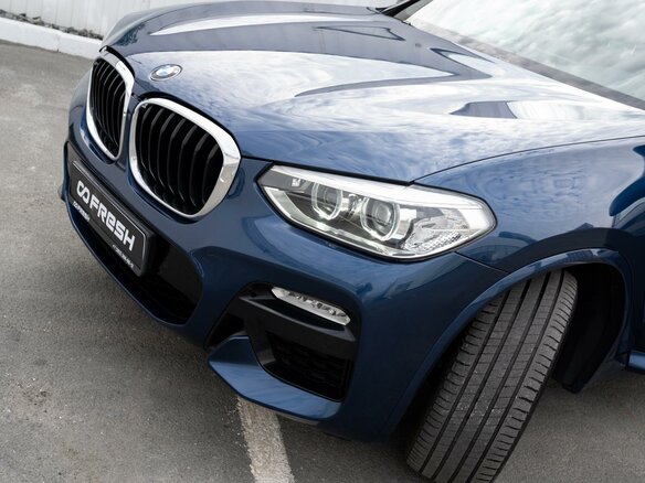2018 BMW X3 30i xDrive III (G01), синий - вид 6