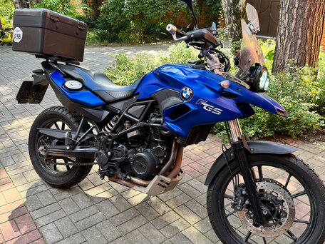 2015 BMW F 700 GS, синий, 599000 рублей, вид 1