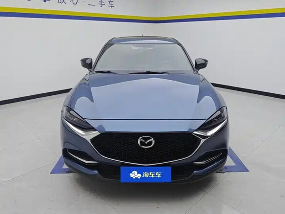 2021 Mazda CX-4 I Рестайлинг, синий - вид 2