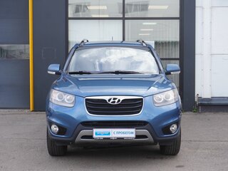 2012 Hyundai Santa Fe II Рестайлинг, синий, 1140000 рублей, вид 2