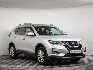 2018 Nissan X-Trail III Рестайлинг, серебристый, 1755777 рублей, вид 3