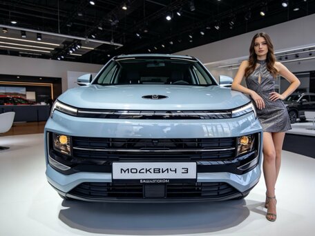 2026 Москвич 3, голубой, 2135000 рублей, вид 1
