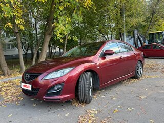 2011 Mazda 6 II (GH) Рестайлинг, красный, 800000 рублей, вид 1