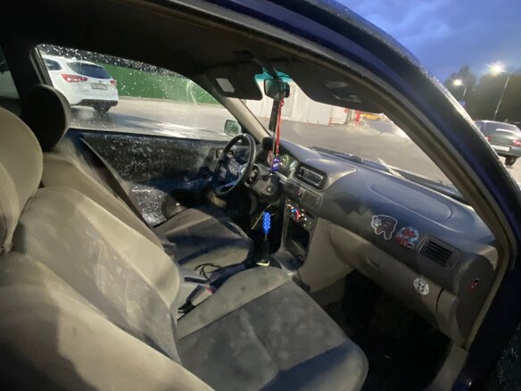 1997 Toyota Corolla VIII (E110), синий, 150000 рублей - вид 6