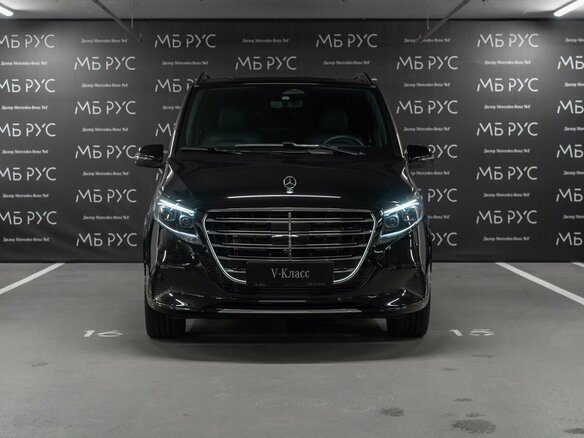 2026 Mercedes-Benz V-Класс Extra Long 300 d экстра длинный III (W447) Рестайлинг 2, чёрный, 18446400 рублей - вид 4