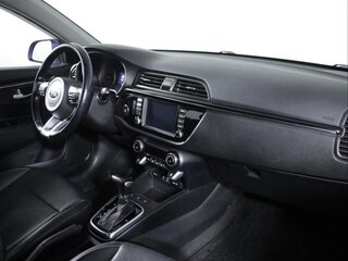 2017 Kia Rio IV, синий, 1430000 рублей, вид 3