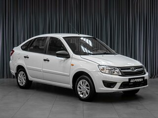 2014 Lada (ВАЗ) Granta I, белый, 419000 рублей, вид 1