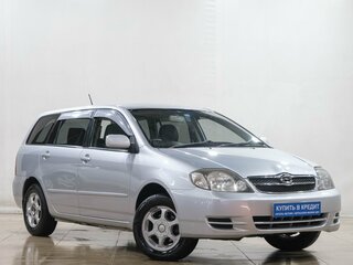2002 Toyota Corolla Fielder IX (E120, E130), серый, 499000 рублей, вид 1