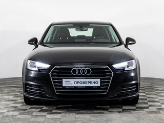 2016 Audi A4 V (B9), чёрный, 1849000 рублей, вид 2