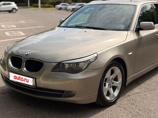 2009 BMW 5 серии 520i V (E60/E61) Рестайлинг, бежевый, 970000 рублей, вид 3