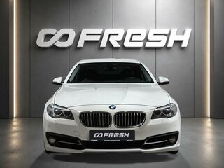 2014 BMW 5 серии Long 528Li xDrive VI (F10/F11/F07) Рестайлинг, белый, 2129000 рублей, вид 3