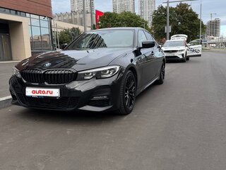 2020 BMW 3 серии 320i xDrive VII (G2x), чёрный, 3800000 рублей, вид 1