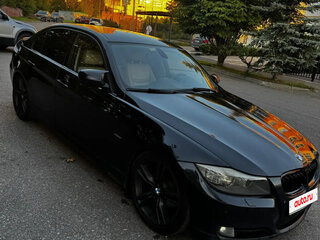 2010 BMW 3 серии 320i V (E90/E91/E92/E93) Рестайлинг, чёрный, 990000 рублей, вид 3